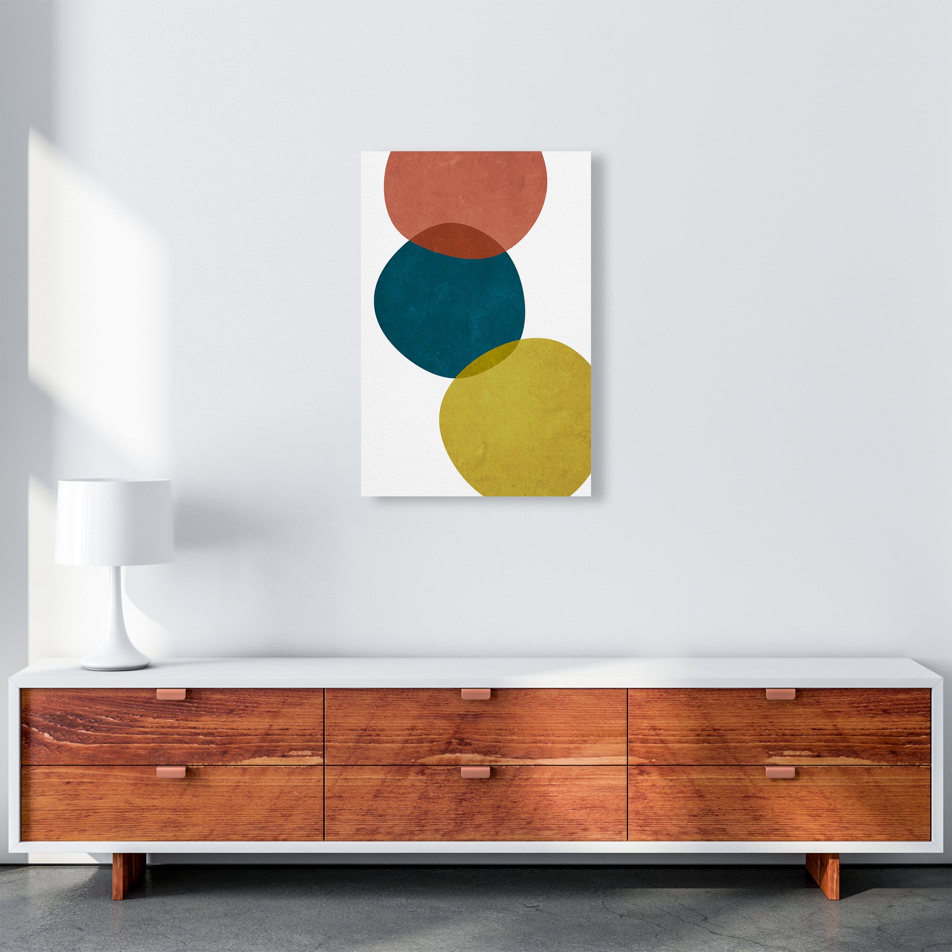 Abstract Shapes Prints A A2 Canvas