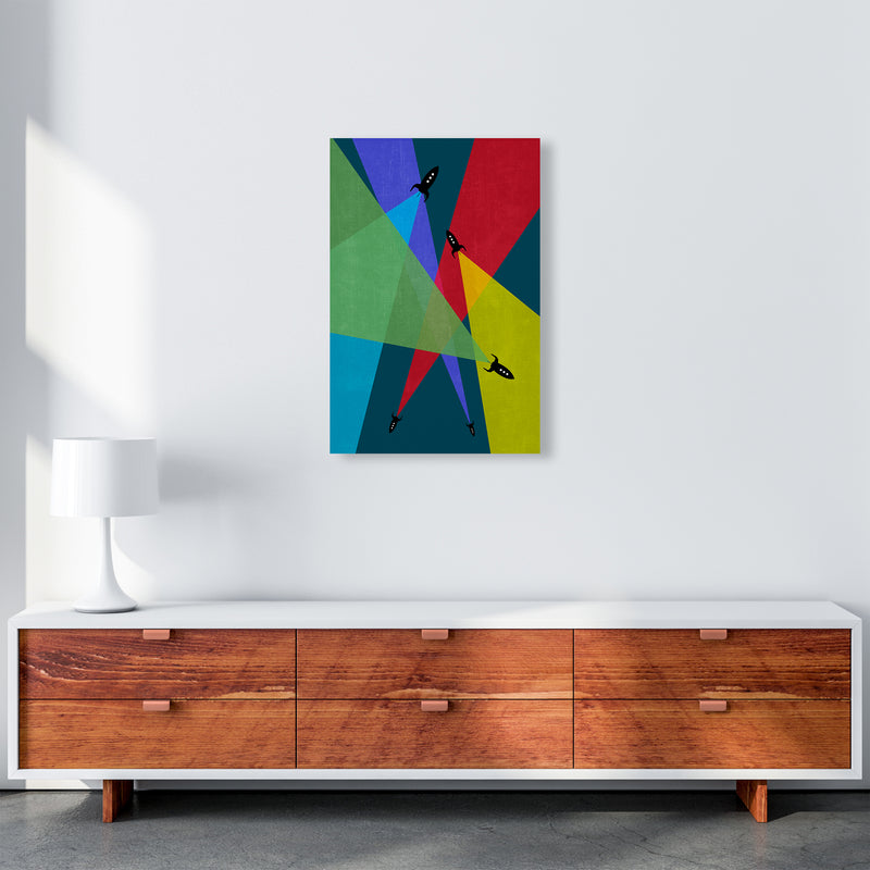 Rocket Bedroom Print A A2 Canvas