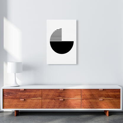 Mid Century Black Original A2 Canvas