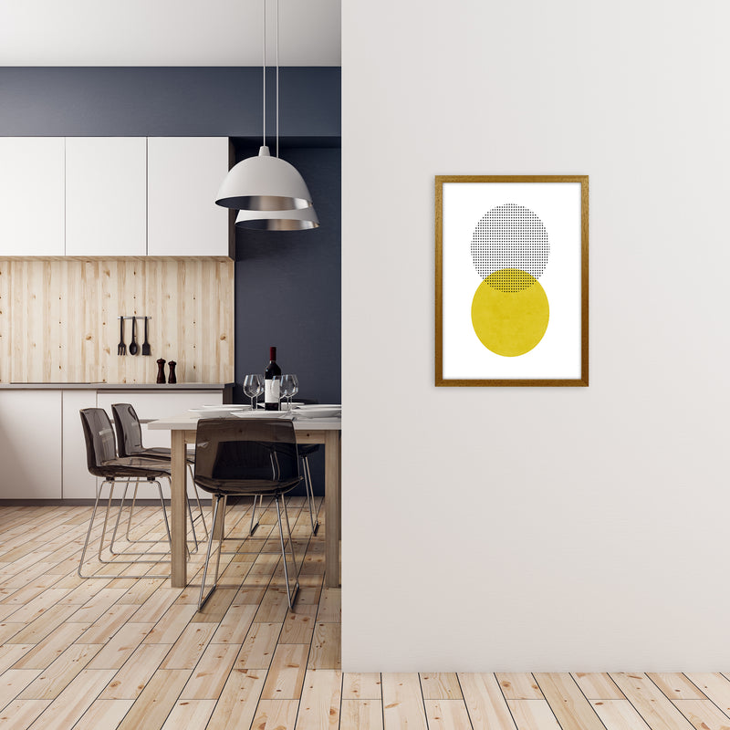 Mid Century Circles Original A2 Print Only