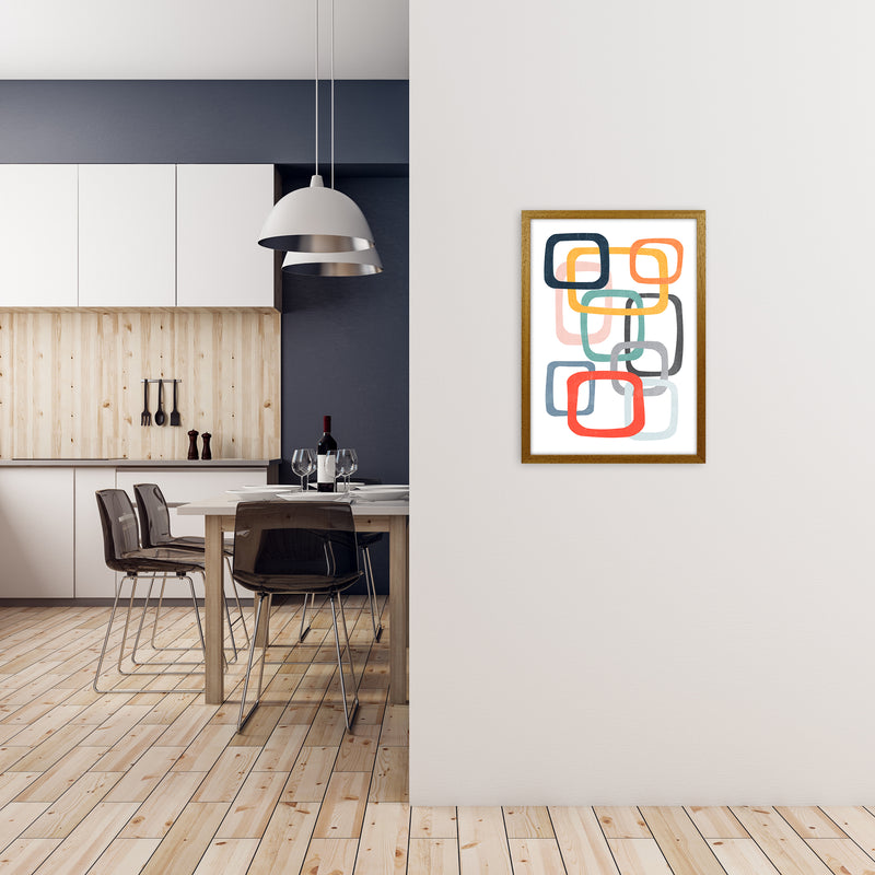 Abstract Mid Modern Pair B A2 Print Only