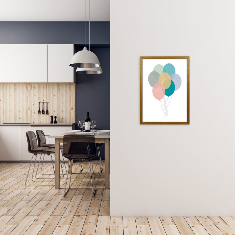 Nursery Collection Balloons A2 Print Only