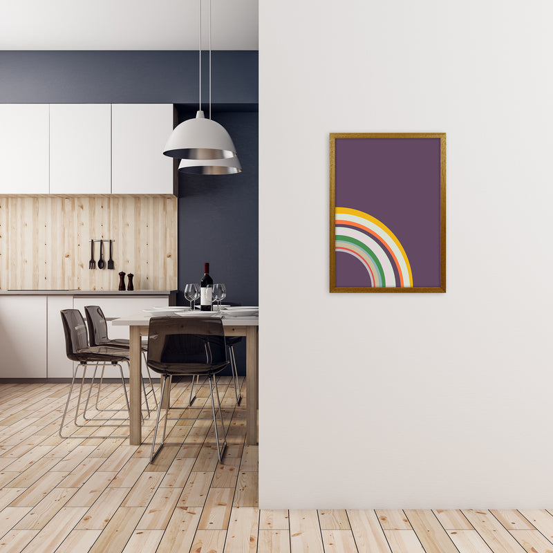 Pair of Nursery Rainbow Prints Right B A2 Print Only
