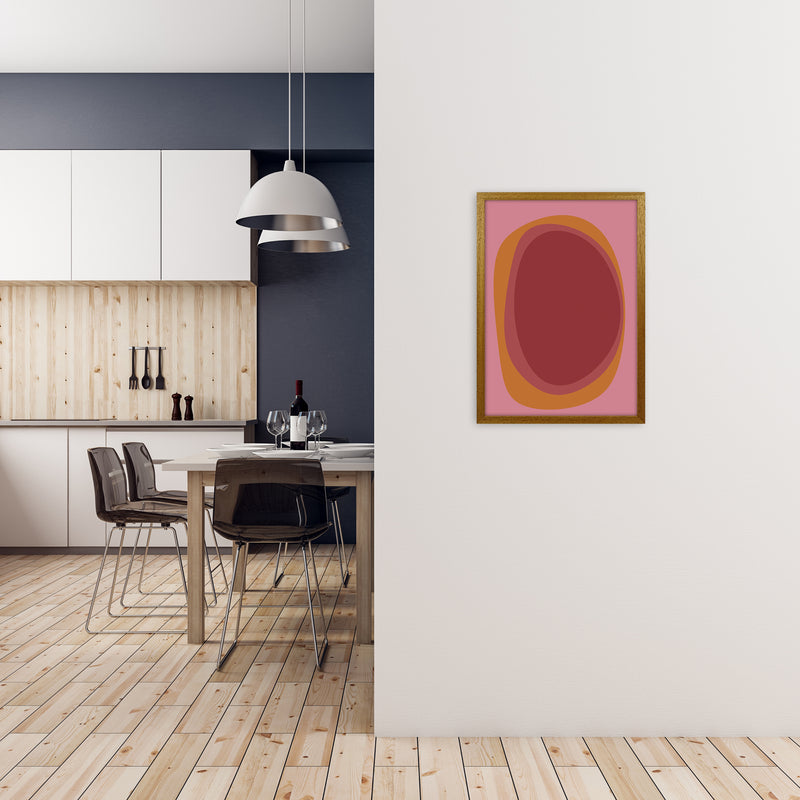 Colourful Bright Abstract Wall Art Print B A2 Print Only