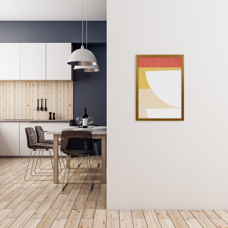 Colourful Mid Century Modern Print B A2 Print Only