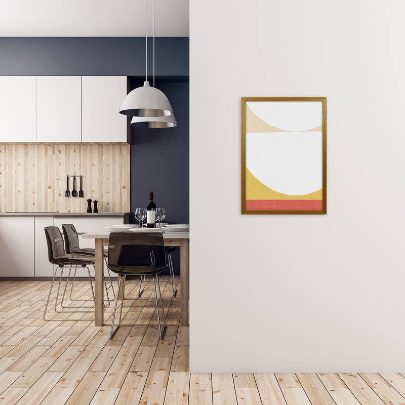 Shapes Colour Abstract B Original A2 Print Only