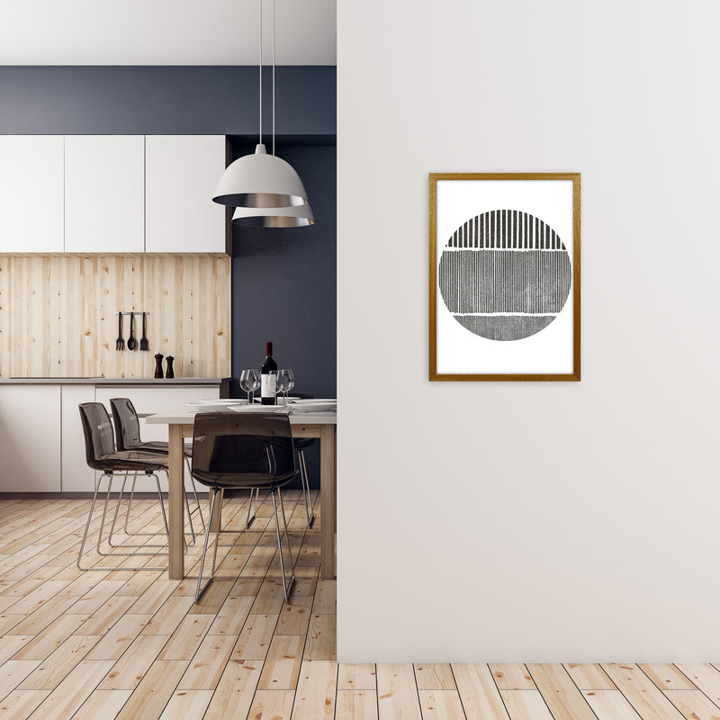 Black and White Lines in A2 Print Only