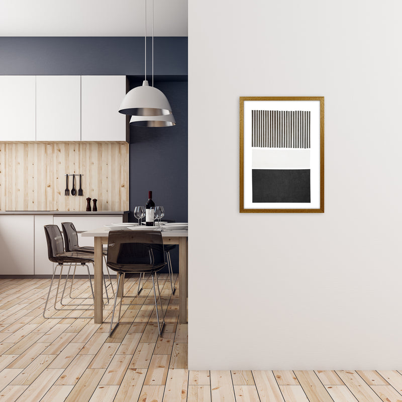 Mid Century Modern Art Original A2 Print Only
