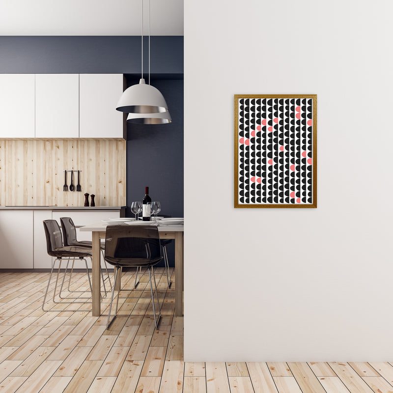 Minimal Mid Century Original A2 Print Only