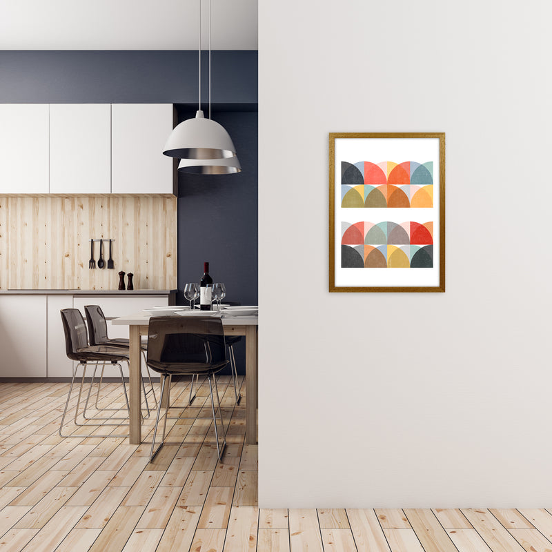 Scandinavian Colorful Geo Original2 A2 Print Only
