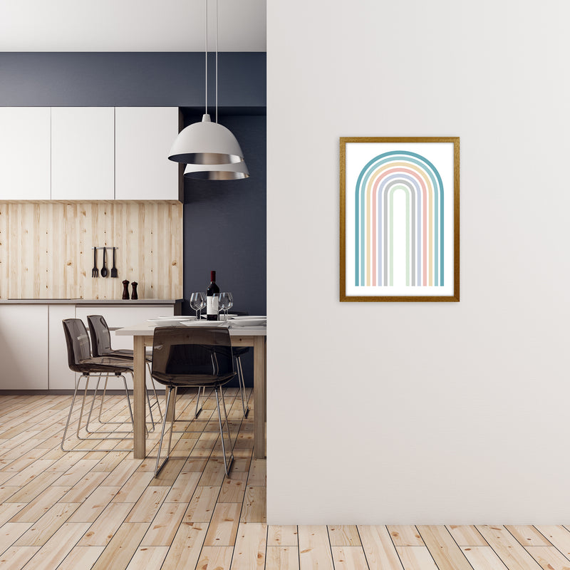 Colorful Rainbow Print Original A2 Print Only