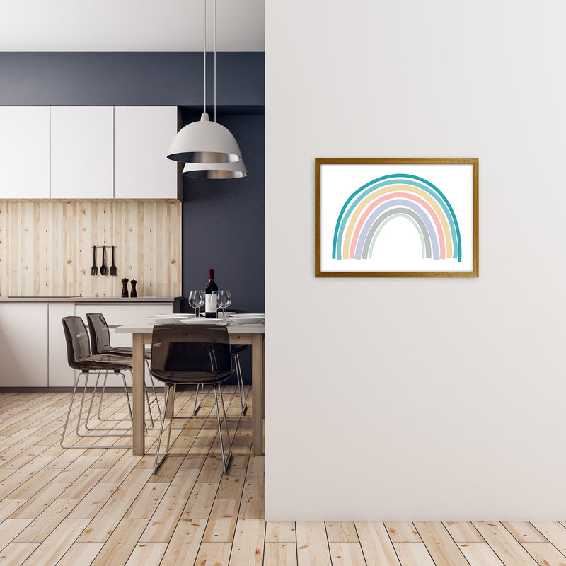 Multicolour Rainbow Art Original A2 Print Only