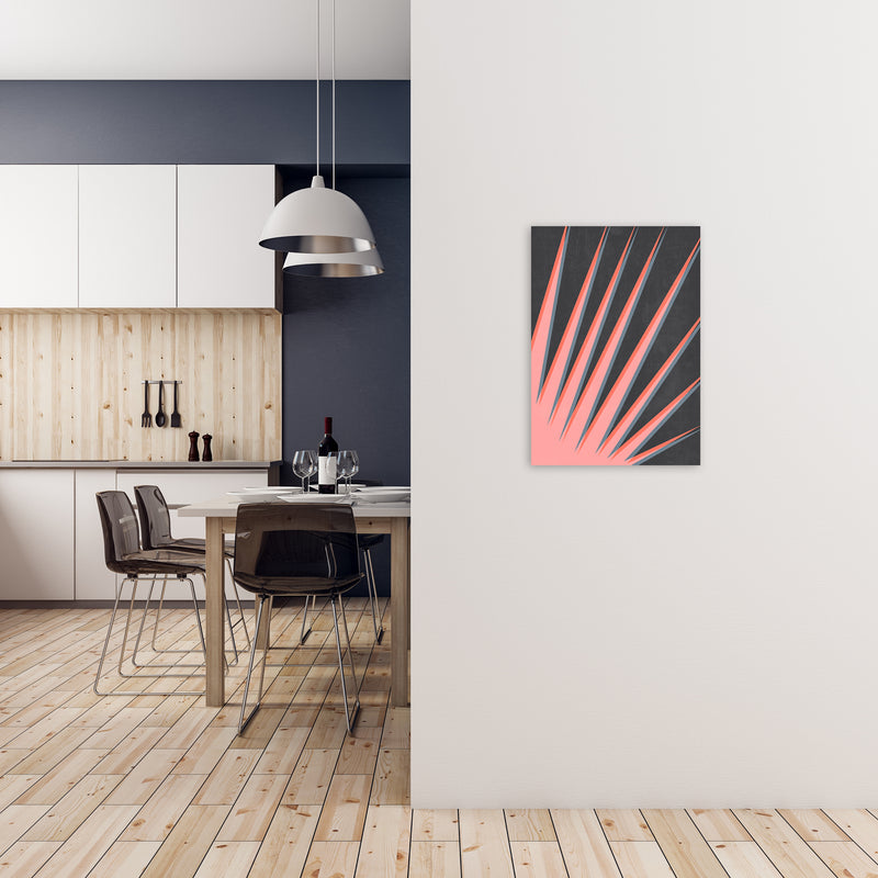 Abstract Colourful Print A A2 Black Frame