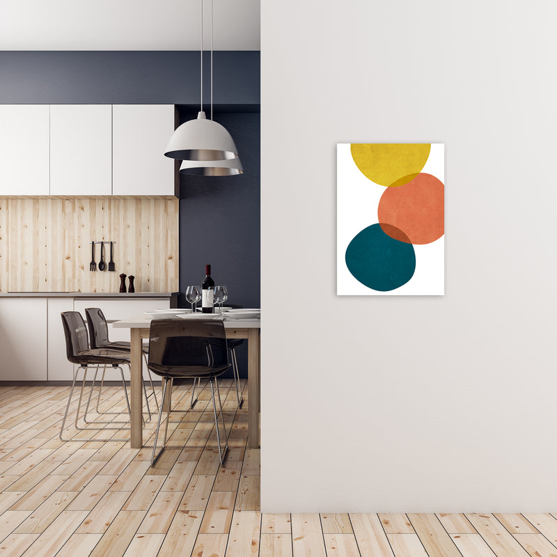 Abstract Shapes Prints B A2 Black Frame