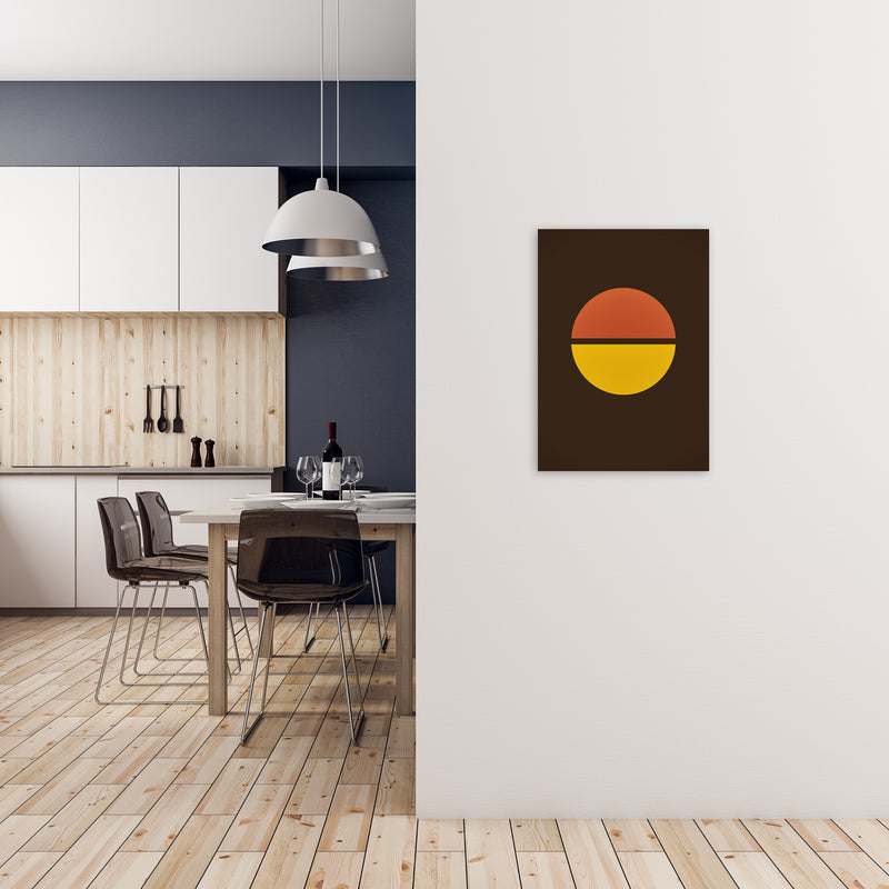 Set of Retro 70s Prints B A2 Black Frame