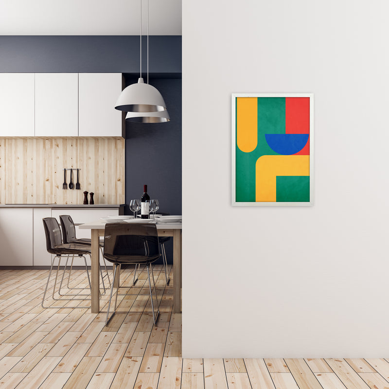 Abstract Pair Left Original B A2 Oak Frame