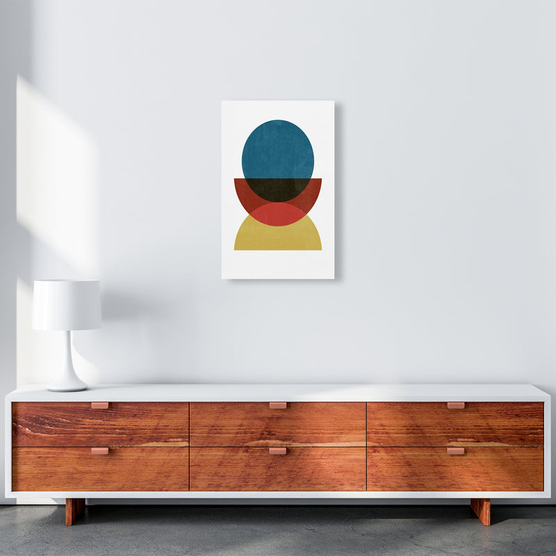 Retro Colorful Wall Art Print A3 Canvas