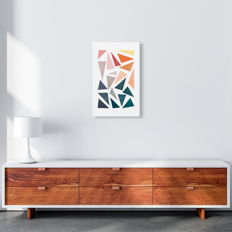 Abstract Colorful Geometric Prints Original A3 Canvas
