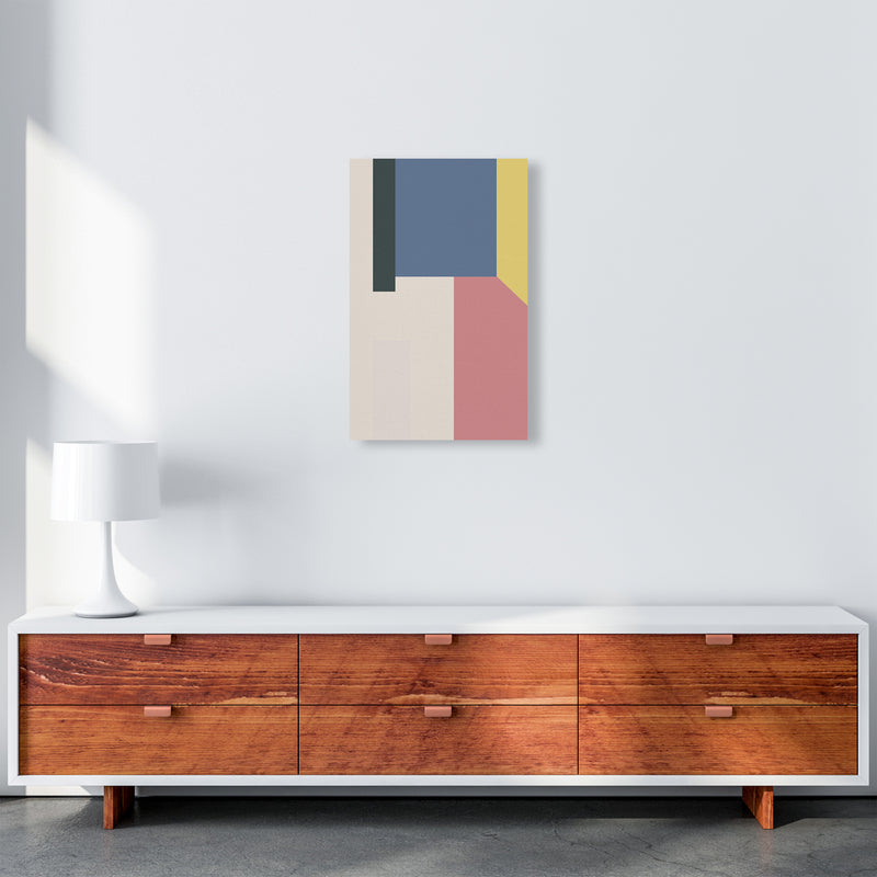 Abstract Multicolour Original A3 Canvas