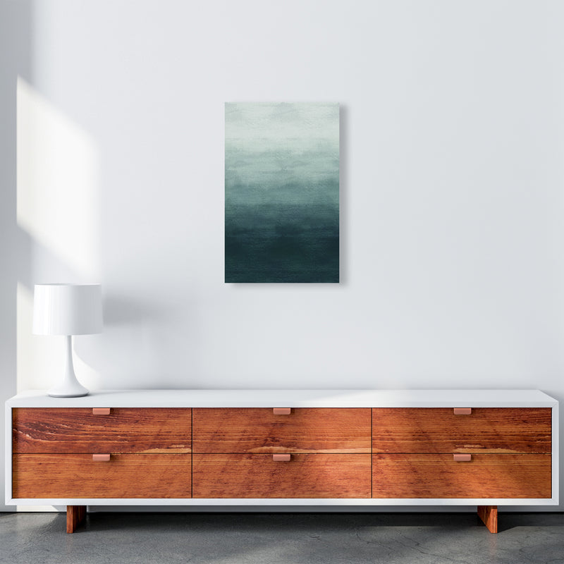 Blue Gradiant Painting Original A3 Canvas