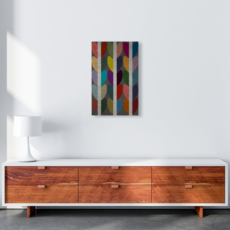 Scandinavian Wall Art Dark Original A3 Canvas