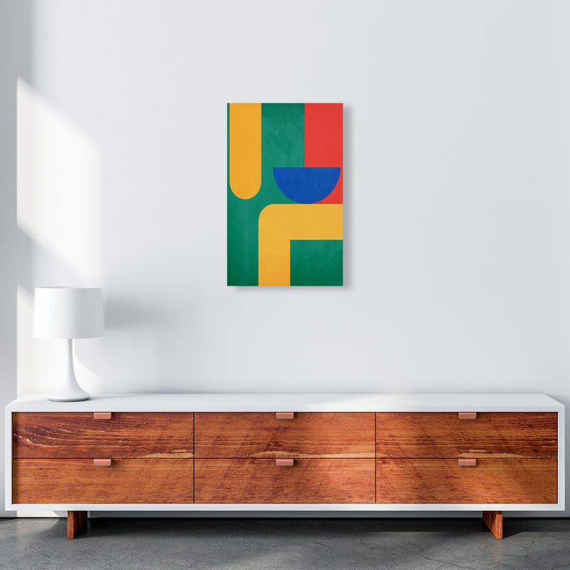 Abstract Pair Left Original B A3 Canvas