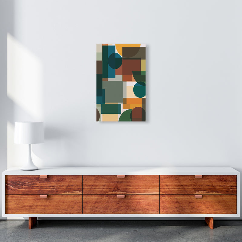 Abstract Pair Set B A3 Canvas