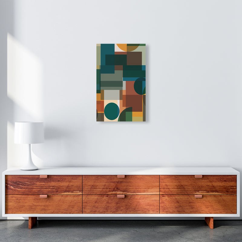 Abstract Pair Set A A3 Canvas