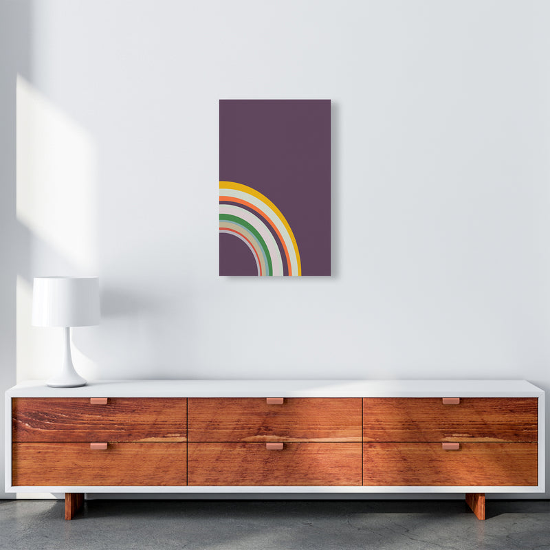 Pair of Nursery Rainbow Prints Right B A3 Canvas