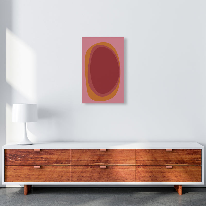Colourful Bright Abstract Wall Art Print B A3 Canvas