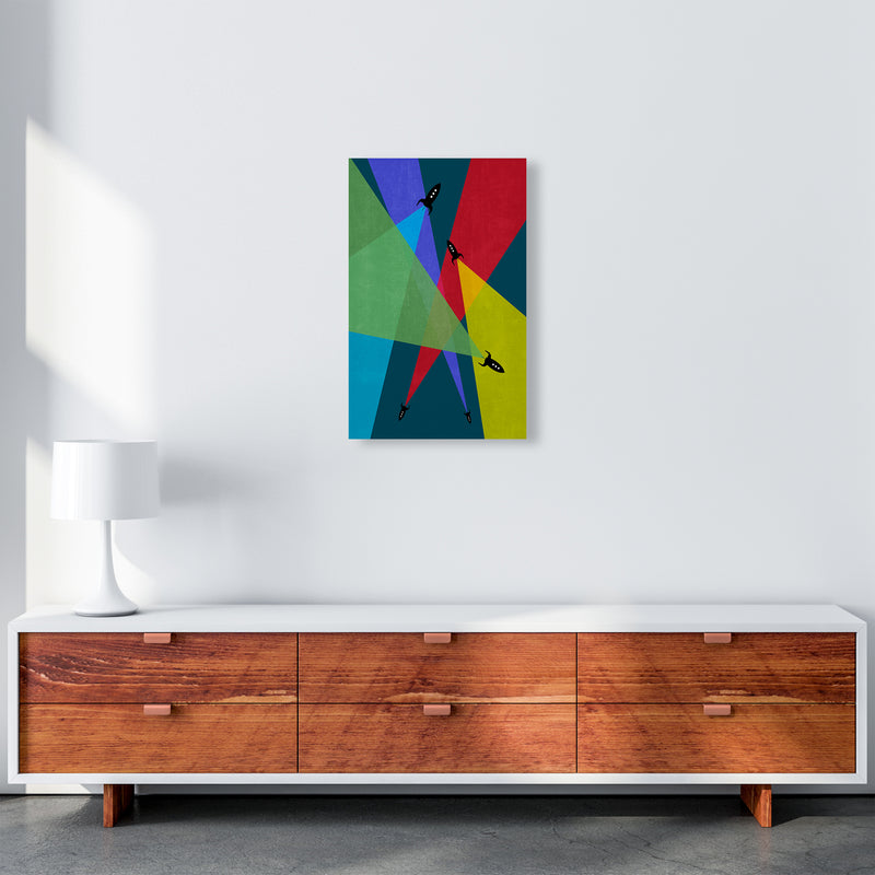 Rocket Bedroom Print A A3 Canvas