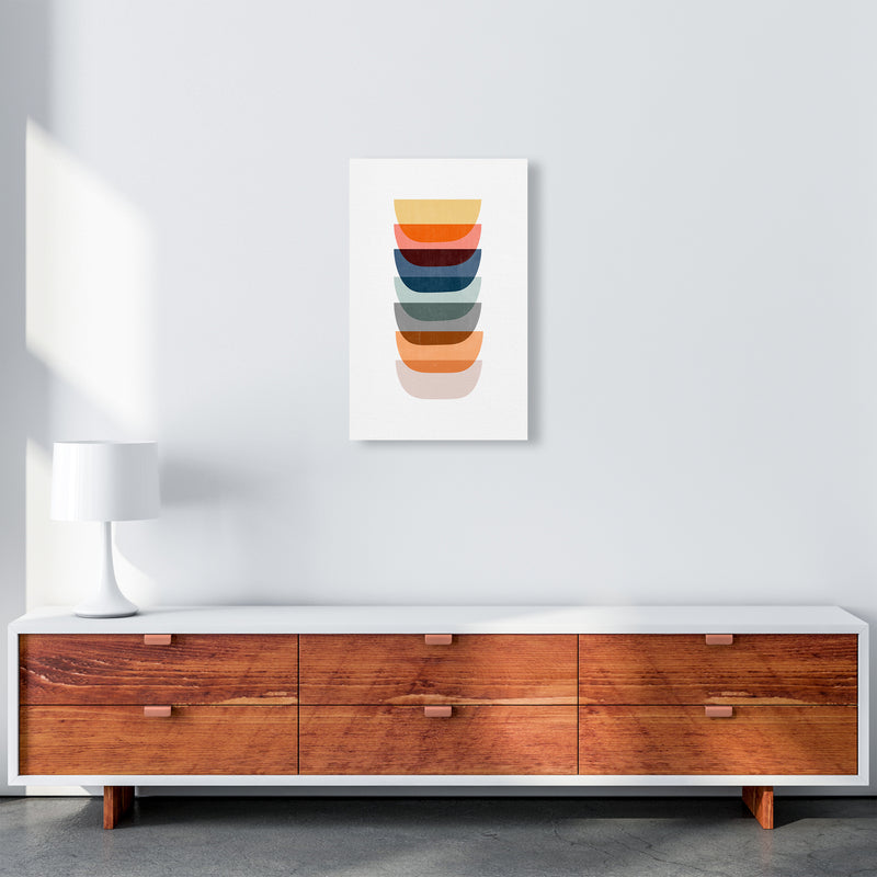 Abstract Mid Century Art C A3 Canvas