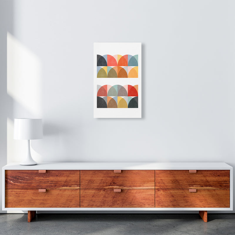 Scandinavian Colorful Geo Original2 A3 Canvas