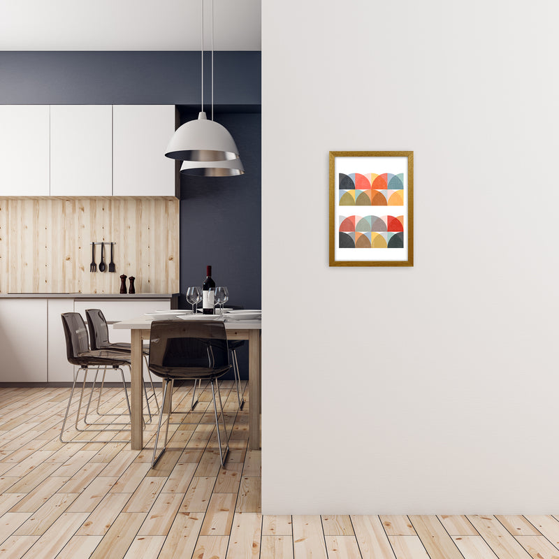 Scandinavian Colorful Geo Original2 A3 Print Only