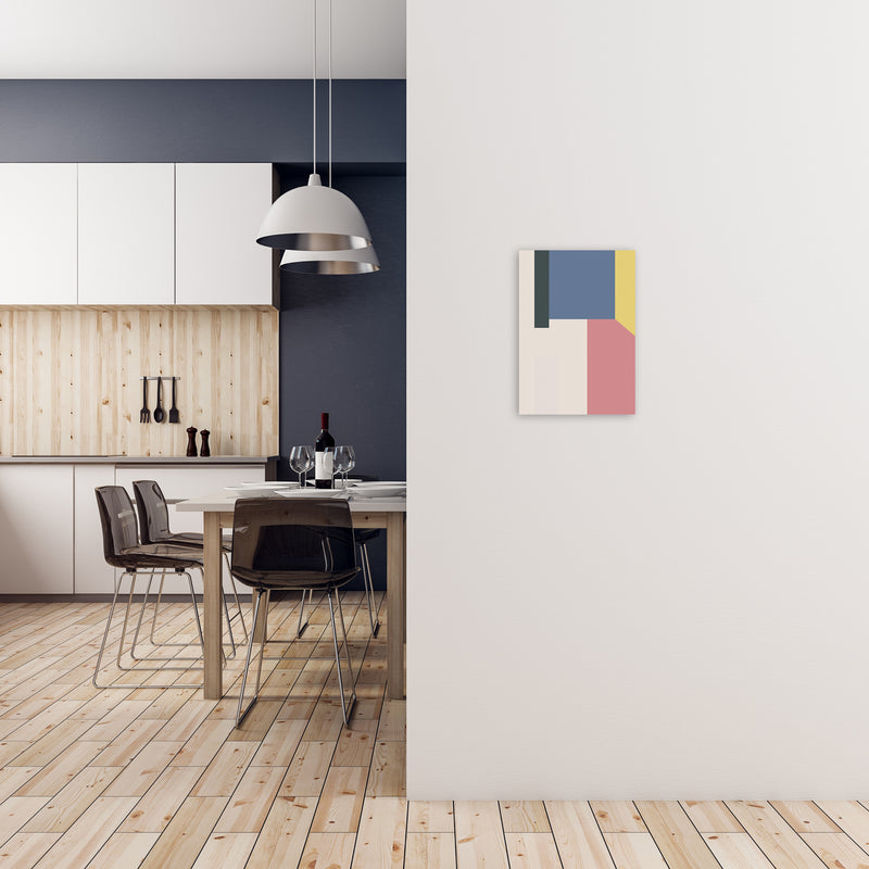 Abstract Multicolour Original A3 Black Frame