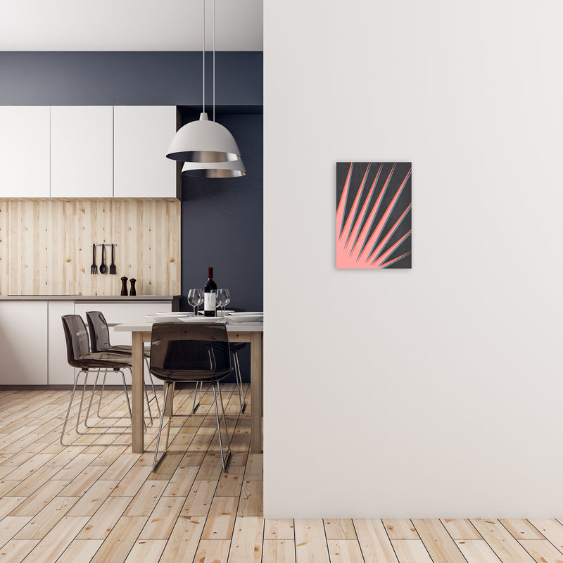 Abstract Colourful Print A A3 Black Frame