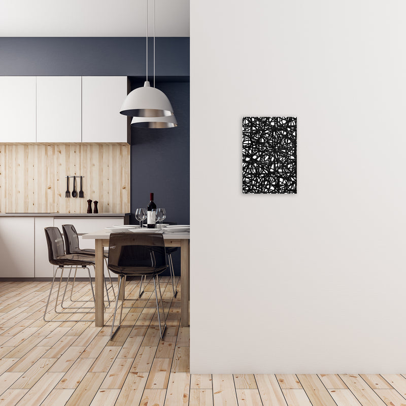 Black Graphic Print Original A3 Black Frame