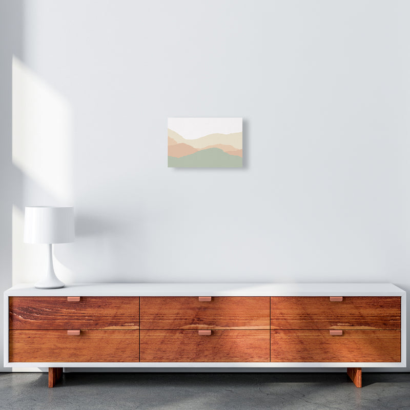 Abstract Landscape Light print A4 Canvas