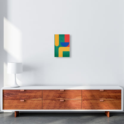 Abstract Pair Left Original B A4 Canvas