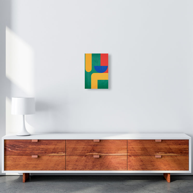Abstract Pair Left Original B A4 Canvas