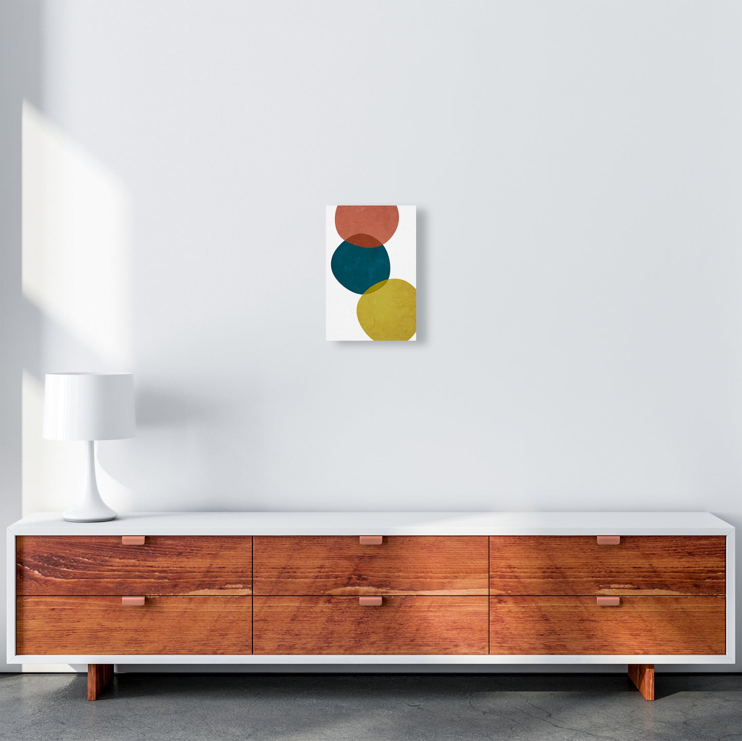 Abstract Shapes Prints A A4 Canvas