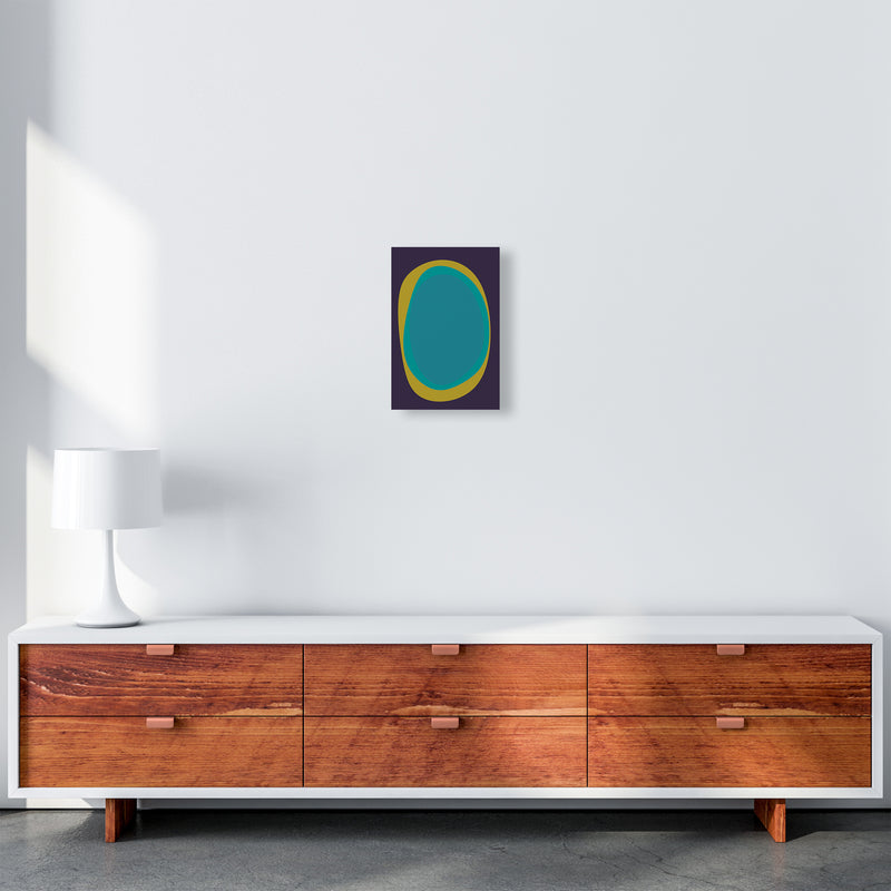 Colourful Bright Abstract Wall Art Print A A4 Canvas