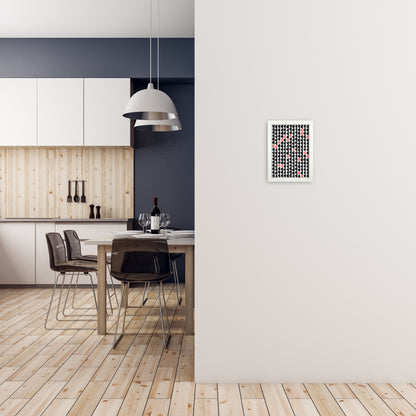 Minimal Mid Century Original A4 Oak Frame