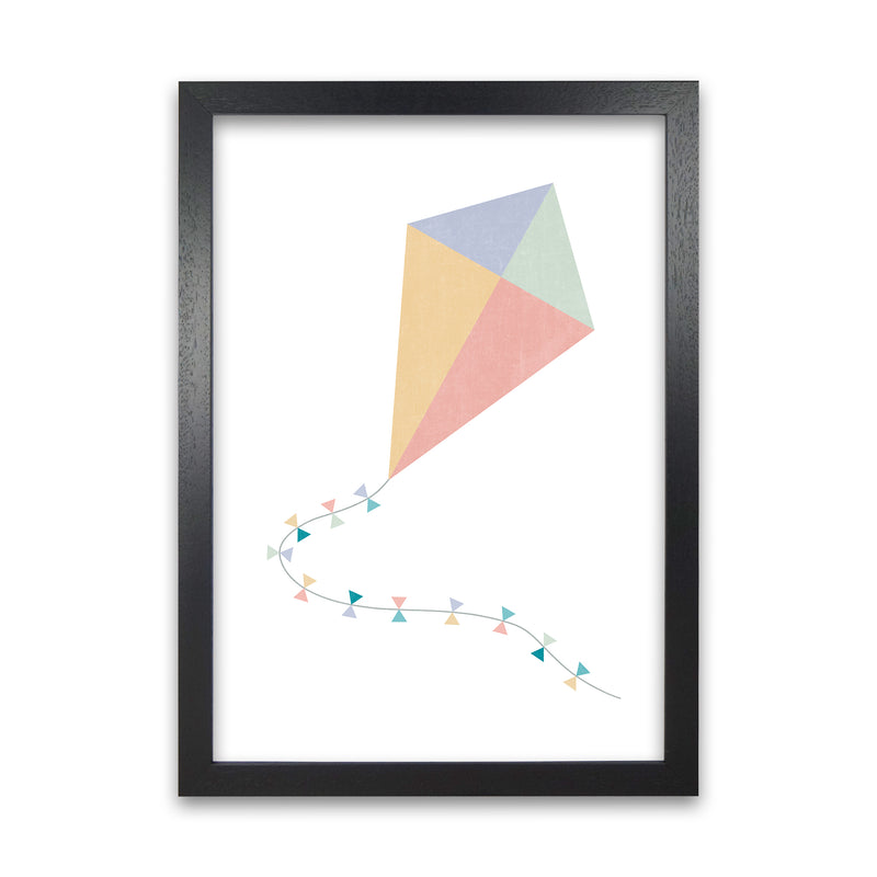Nursery Collection Kite Black Grain