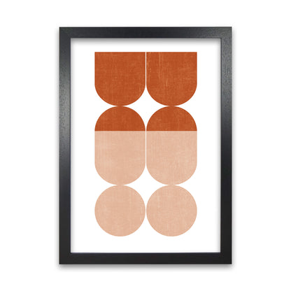 Abstract Art A Modern Contemporary Art Print by Print Punk Studio Black Grain