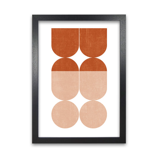 Abstract Art A Modern Contemporary Art Print by Print Punk Studio Black Grain