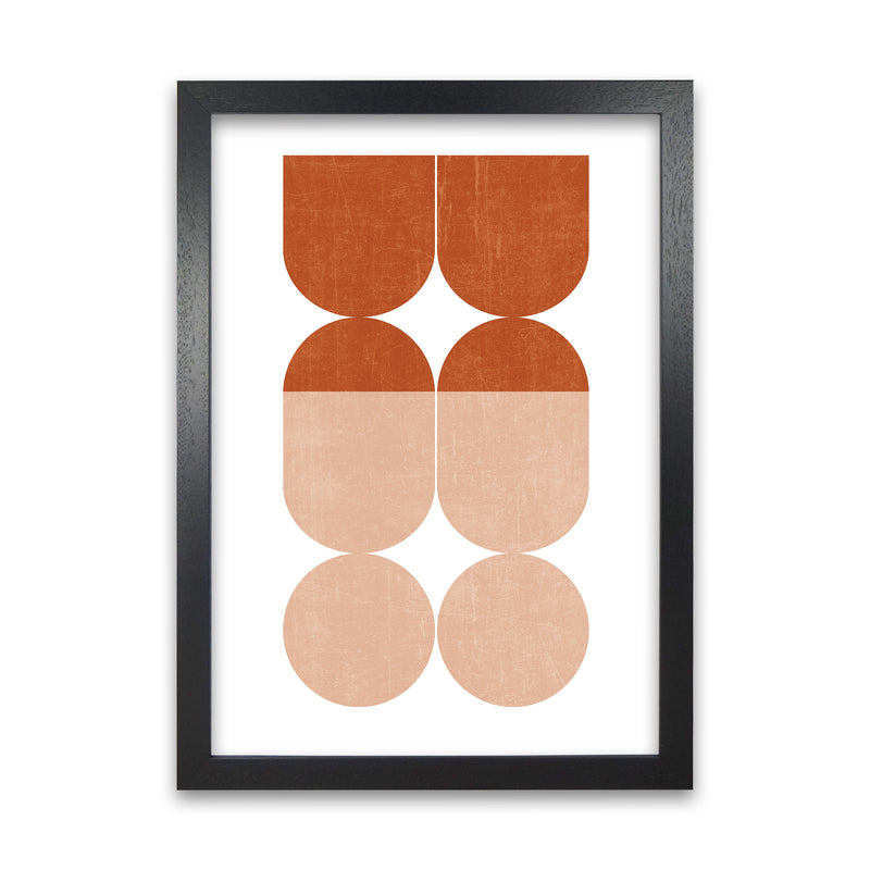 Abstract Art A Modern Contemporary Art Print by Print Punk Studio Black Grain