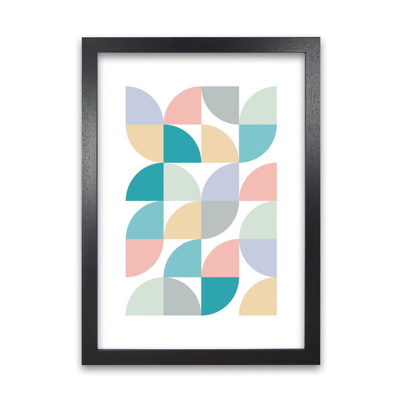 Pastel Nursery Prints Original B Black Grain