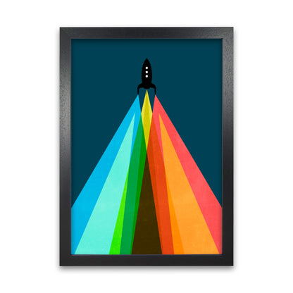 Rainbow and Navy Rocket A Black Grain