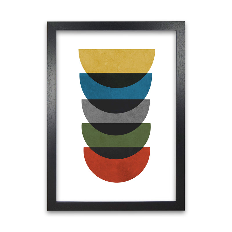 Rainbow Mid Century Print B